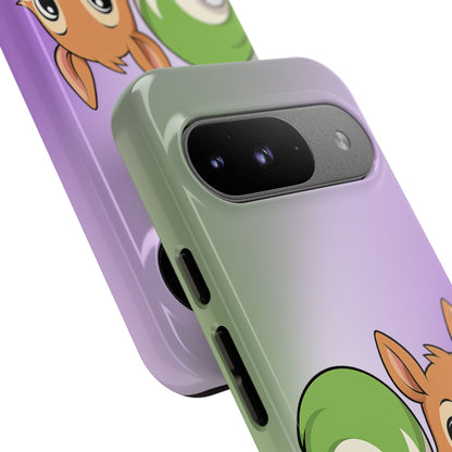 "Queeriosity"– Genderqueer Squirrel Pride Android Tough Phone Case