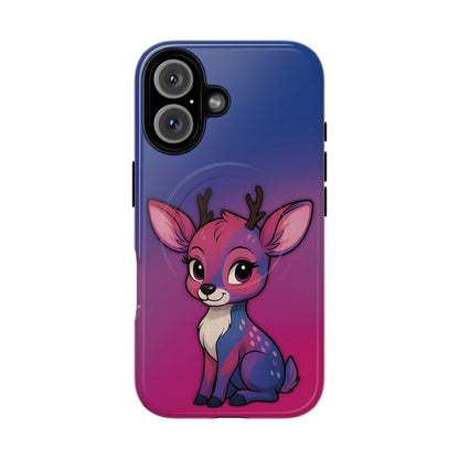 “Bi-Design” – Bisexual Pride Doe MagSafe® iPhone Tough Case