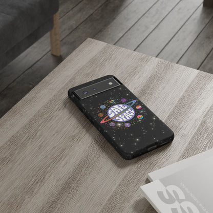 "Safe Space" LGBTQIA+ Pride Galaxy Android Tough Phone Case