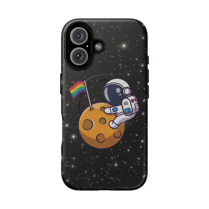"Cosmic Queer" LGBTQIA+ Astronaut MagSafe® iPhone Tough Case