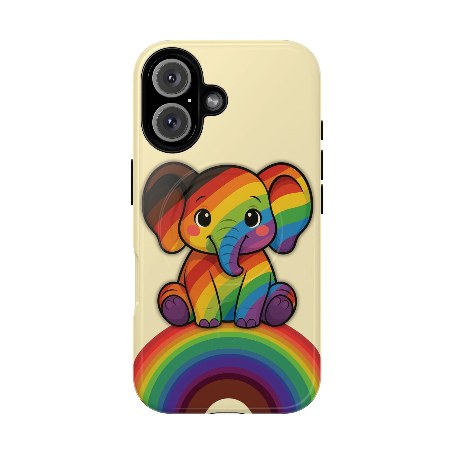 "jumbo joy" – philadelphia pride elephant magsafe® iphone tough case