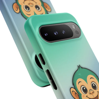 "Monkey Love" – Gay [MLM] Pride Android Tough Phone Case