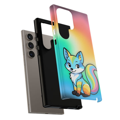 "Queer as a Fox" – Queer Pride Fox Android Tough Phone Case