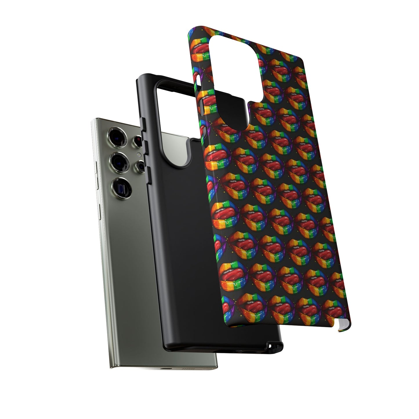 "taste the rainbow" android tough phone case