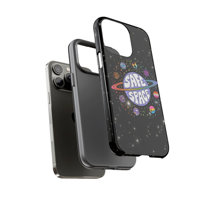 "Safe Space" LGBTQIA+ Pride Galaxy Android Tough Phone Case