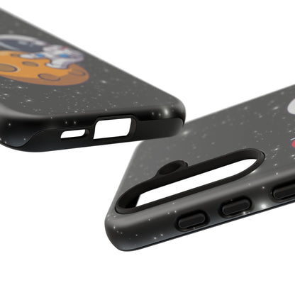 "Cosmic Queer" LGBTQIA+ Android Astronaut Tough Phone Case