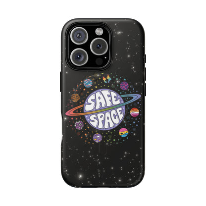 "Safe Space" LGBTQIA+ Pride Galaxy MagSafe® iPhone Case