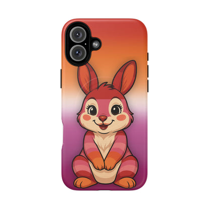 "Hare to Slay" – Lesbian [Femme] Bunny MagSafe® iPhone Tough Case