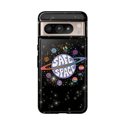 "Safe Space" LGBTQIA+ Pride Galaxy Android Tough Phone Case