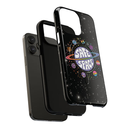 "Safe Space" LGBTQIA+ Pride Galaxy MagSafe® iPhone Case