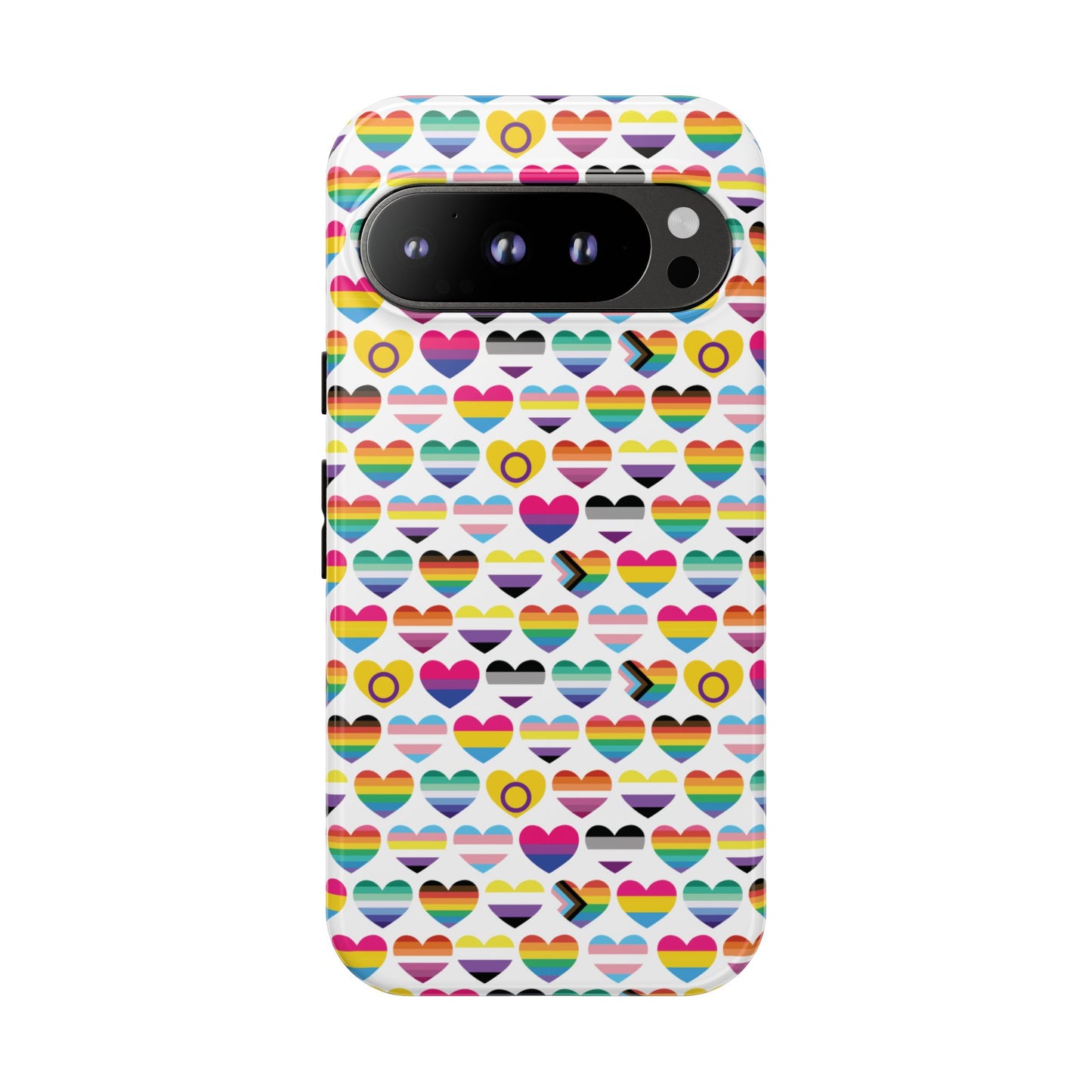 “heart of diversity" – bright edition – android tough phone case