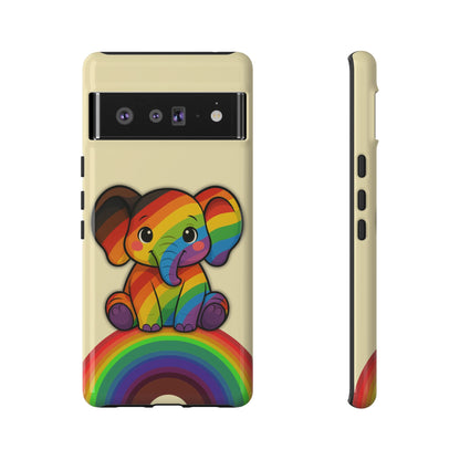 "Jumbo Joy" – Philadelphia Pride Elephant Android Tough Phone Case