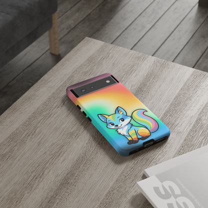 "Queer as a Fox" – Queer Pride Fox Android Tough Phone Case