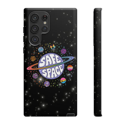 "Safe Space" LGBTQIA+ Pride Galaxy Android Tough Phone Case