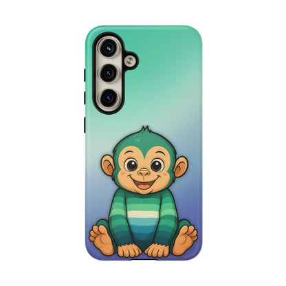 "Monkey Love" – Gay [MLM] Pride Android Tough Phone Case