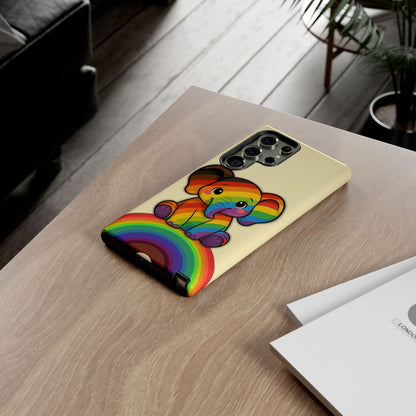 "Jumbo Joy" – Philadelphia Pride Elephant Android Tough Phone Case