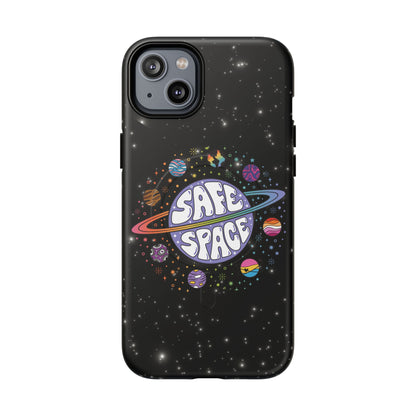 "Safe Space" LGBTQIA+ Pride Galaxy MagSafe® iPhone Case