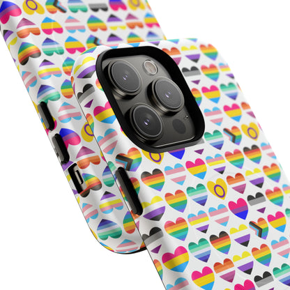 “Heart of Diversity” – Bright Edition – MagSafe® iPhone Tough Case