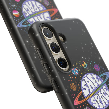 "Safe Space" LGBTQIA+ Pride Galaxy Android Tough Phone Case