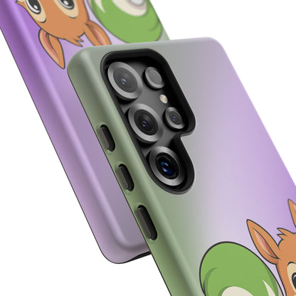 "Queeriosity"– Genderqueer Squirrel Pride Android Tough Phone Case