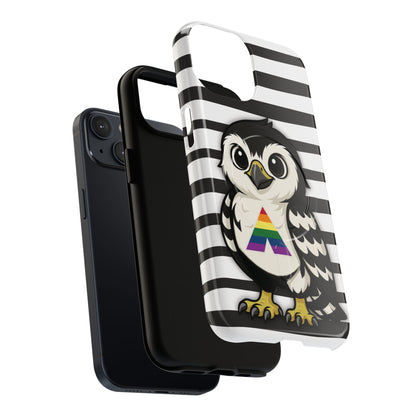 "Fly with Pride" – LGBTQIA+ Ally Pride Hawk MagSafe® iPhone Tough Case