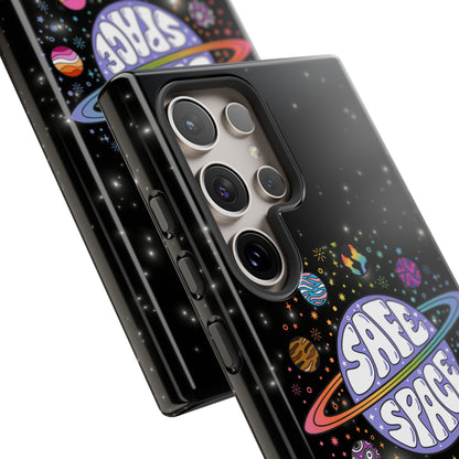 "Safe Space" LGBTQIA+ Pride Galaxy Android Tough Phone Case