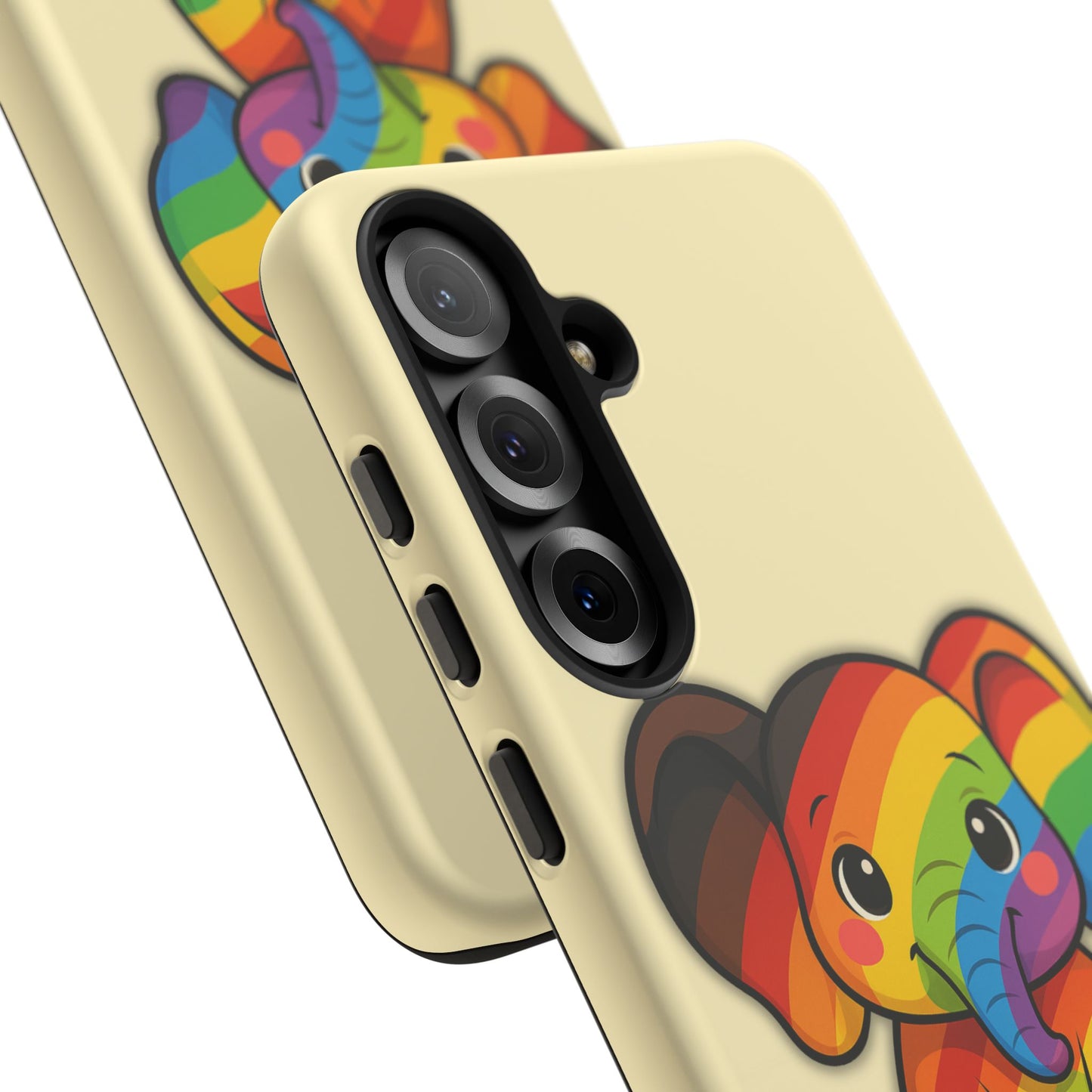 "jumbo joy" – philadelphia pride elephant android tough phone case