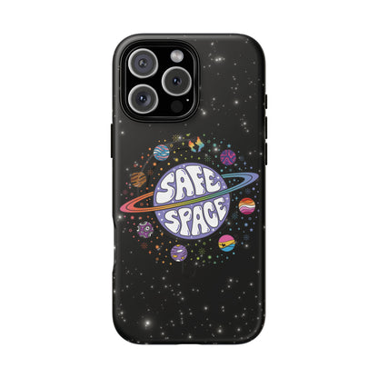 "Safe Space" LGBTQIA+ Pride Galaxy MagSafe® iPhone Case