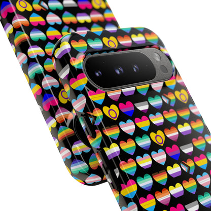“Heart of Diversity" – Bold Edition – Android Tough Phone Case