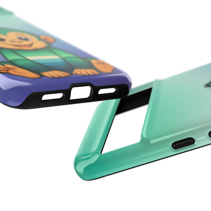 "Monkey Love" – Gay [MLM] Pride Android Tough Phone Case
