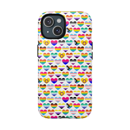 “Heart of Diversity” – Bright Edition – MagSafe® iPhone Tough Case