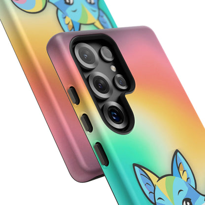 "Queer as a Fox" – Queer Pride Fox Android Tough Phone Case