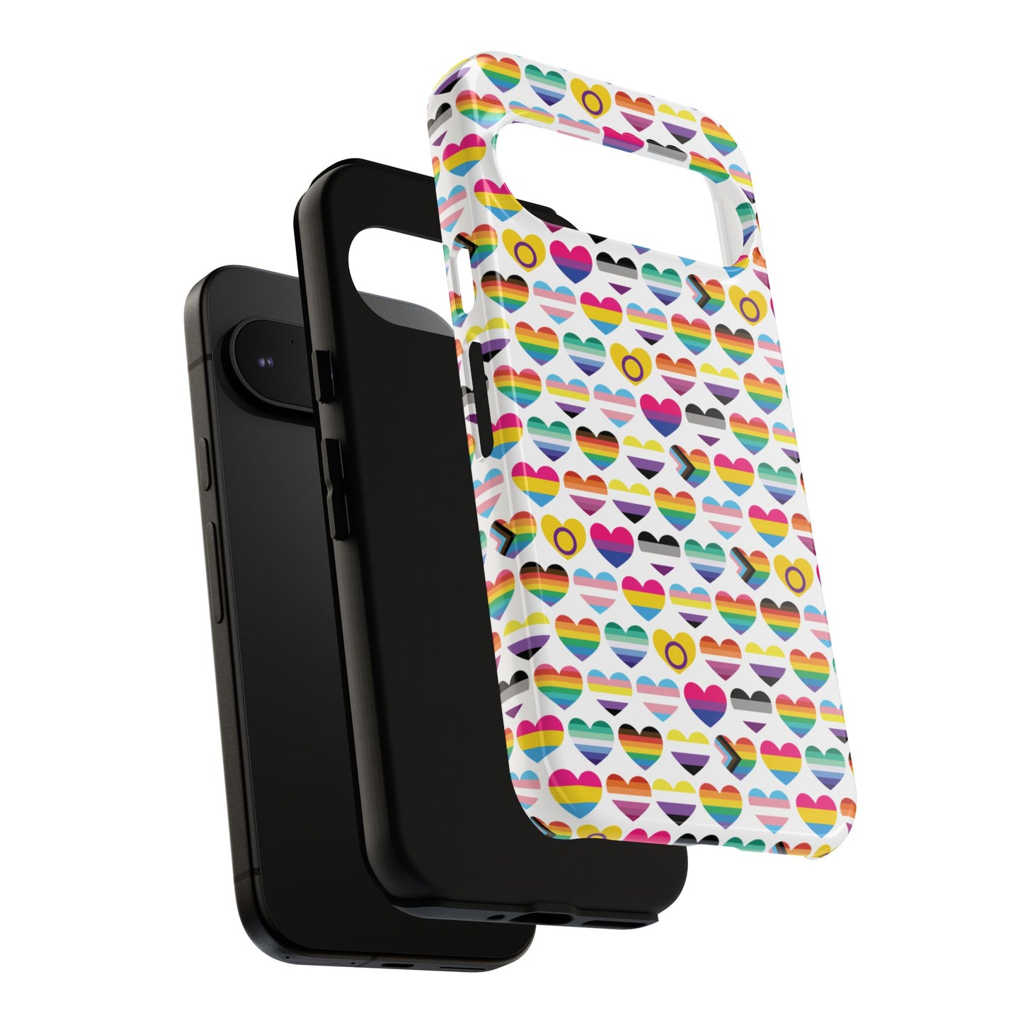 “heart of diversity" – bright edition – android tough phone case
