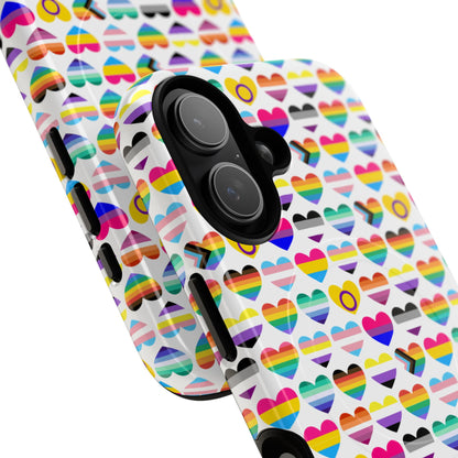 “Heart of Diversity” – Bright Edition – MagSafe® iPhone Tough Case