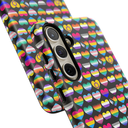 “Heart of Diversity" – Bold Edition – Android Tough Phone Case