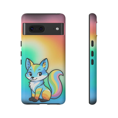 "Queer as a Fox" – Queer Pride Fox Android Tough Phone Case