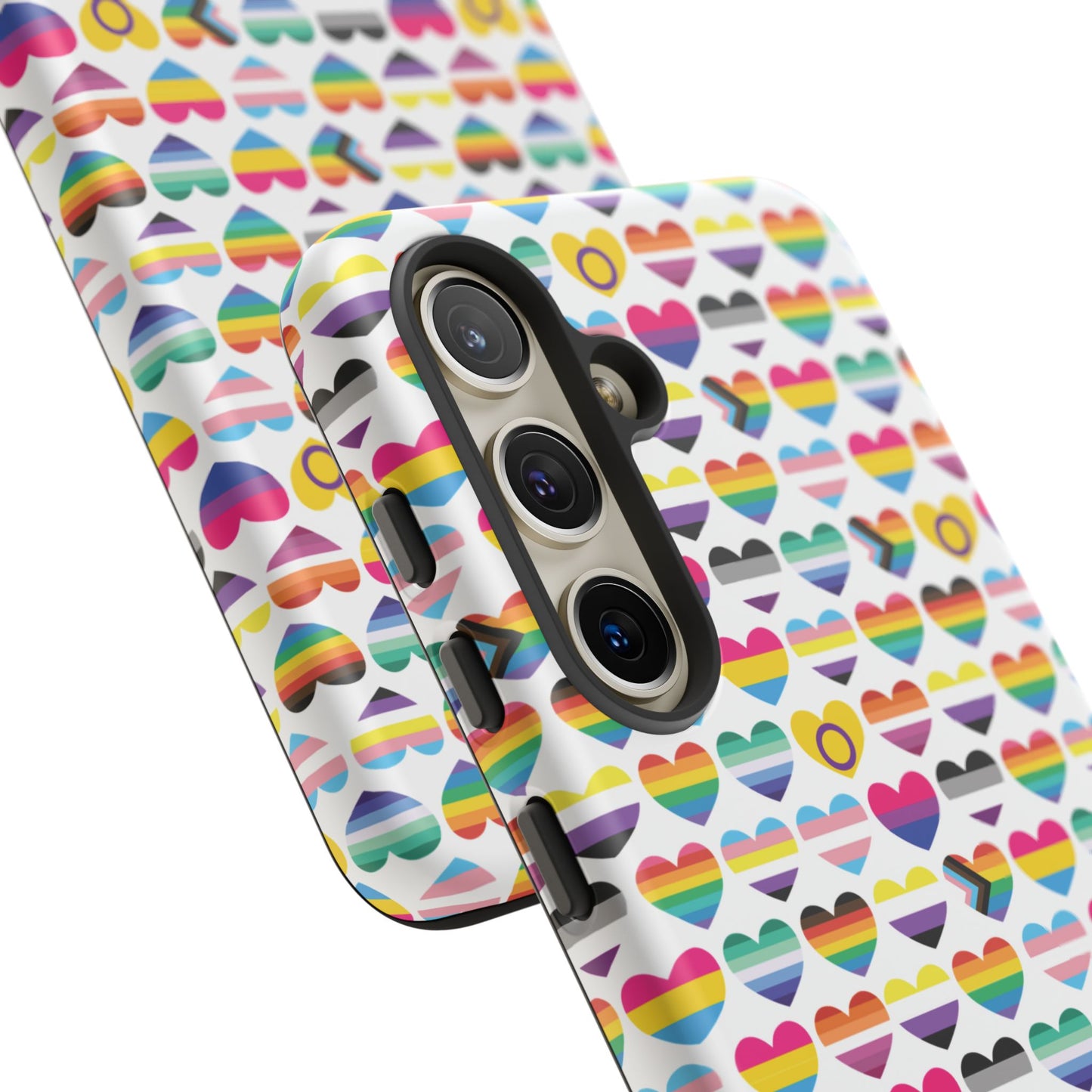 “heart of diversity" – bright edition – android tough phone case