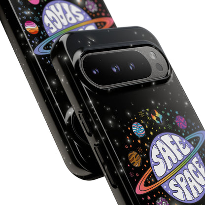 "Safe Space" LGBTQIA+ Pride Galaxy Android Tough Phone Case