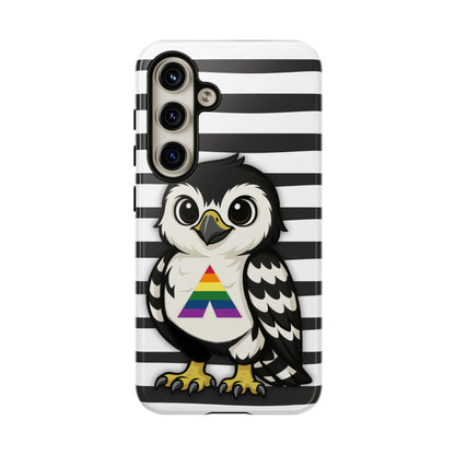 "Fly with Pride" – LGBTQIA+ Ally Pride Hawk Android Tough Phone Case