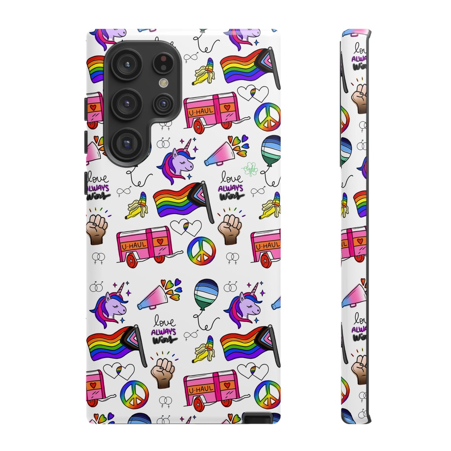 "identity mix" lgbtqia+ collage android tough phone case