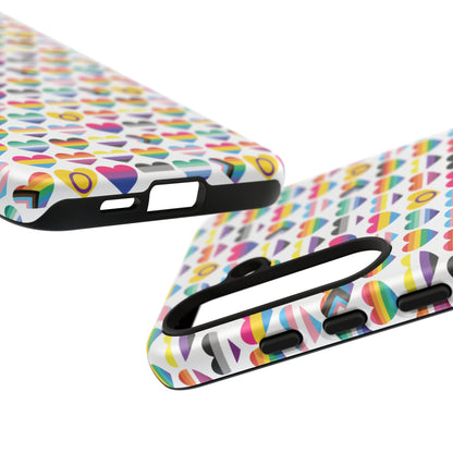 “Heart of Diversity" – Bright Edition – Android Tough Phone Case