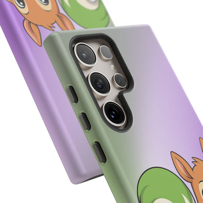 "Queeriosity"– Genderqueer Squirrel Pride Android Tough Phone Case