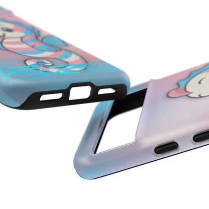 “Sea Me” – Trans Pride Seahorse Android Tough Phone Case