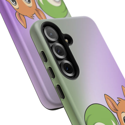 "Queeriosity"– Genderqueer Squirrel Pride Android Tough Phone Case