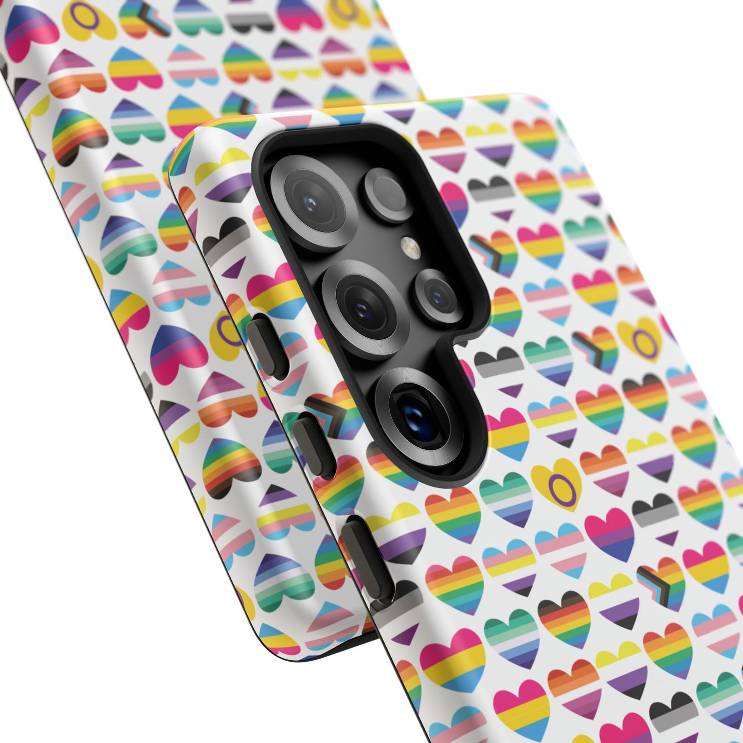 “heart of diversity" – bright edition – android tough phone case