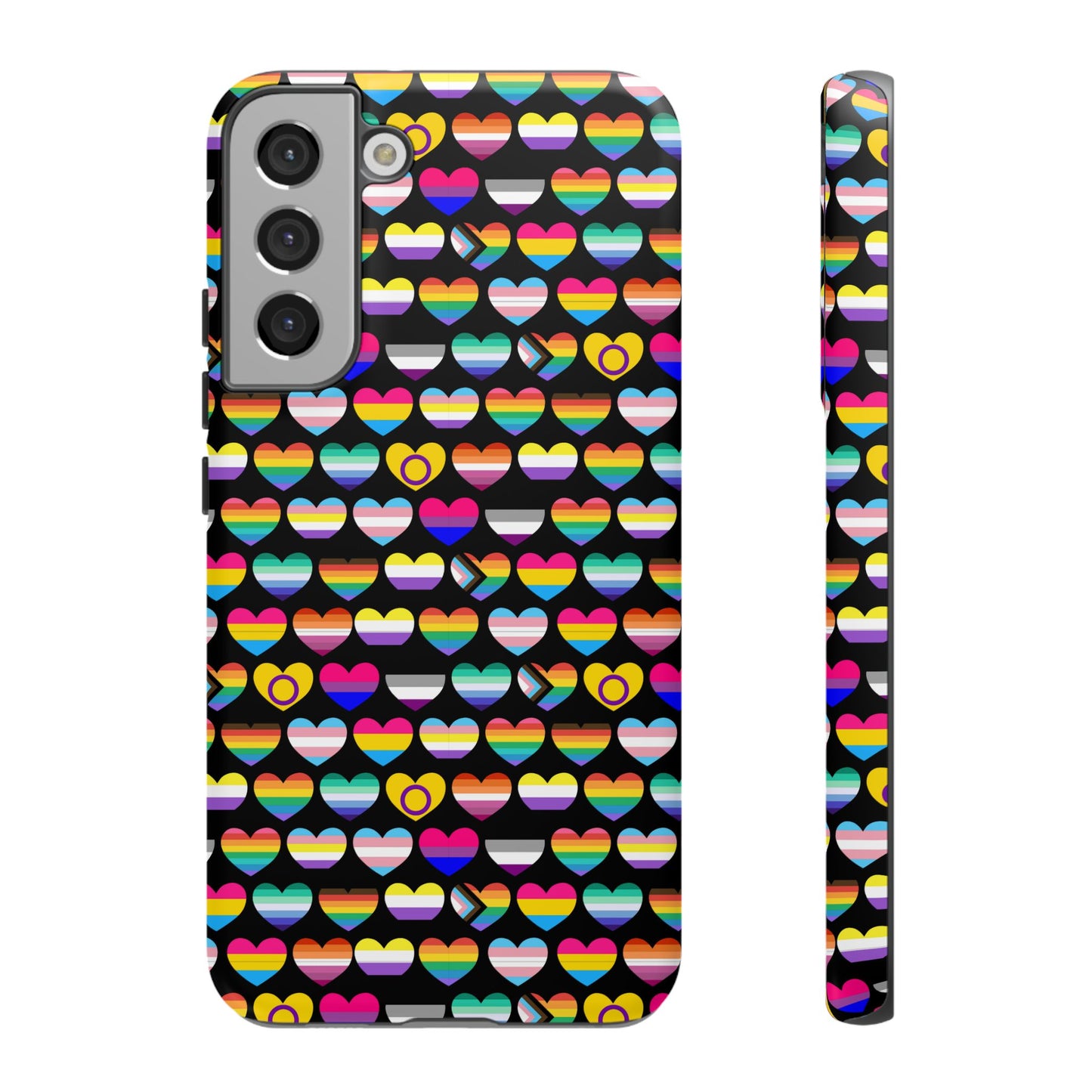 “heart of diversity" – bold edition – android tough phone case