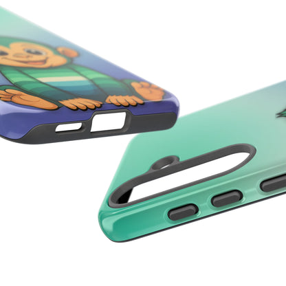 "Monkey Love" – Gay [MLM] Pride Android Tough Phone Case