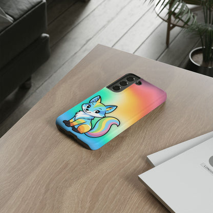 "Queer as a Fox" – Queer Pride Fox Android Tough Phone Case
