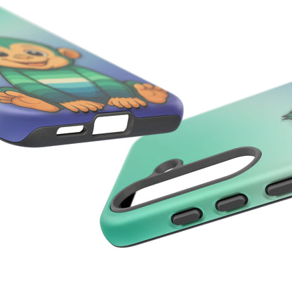 "Monkey Love" – Gay [MLM] Pride Android Tough Phone Case