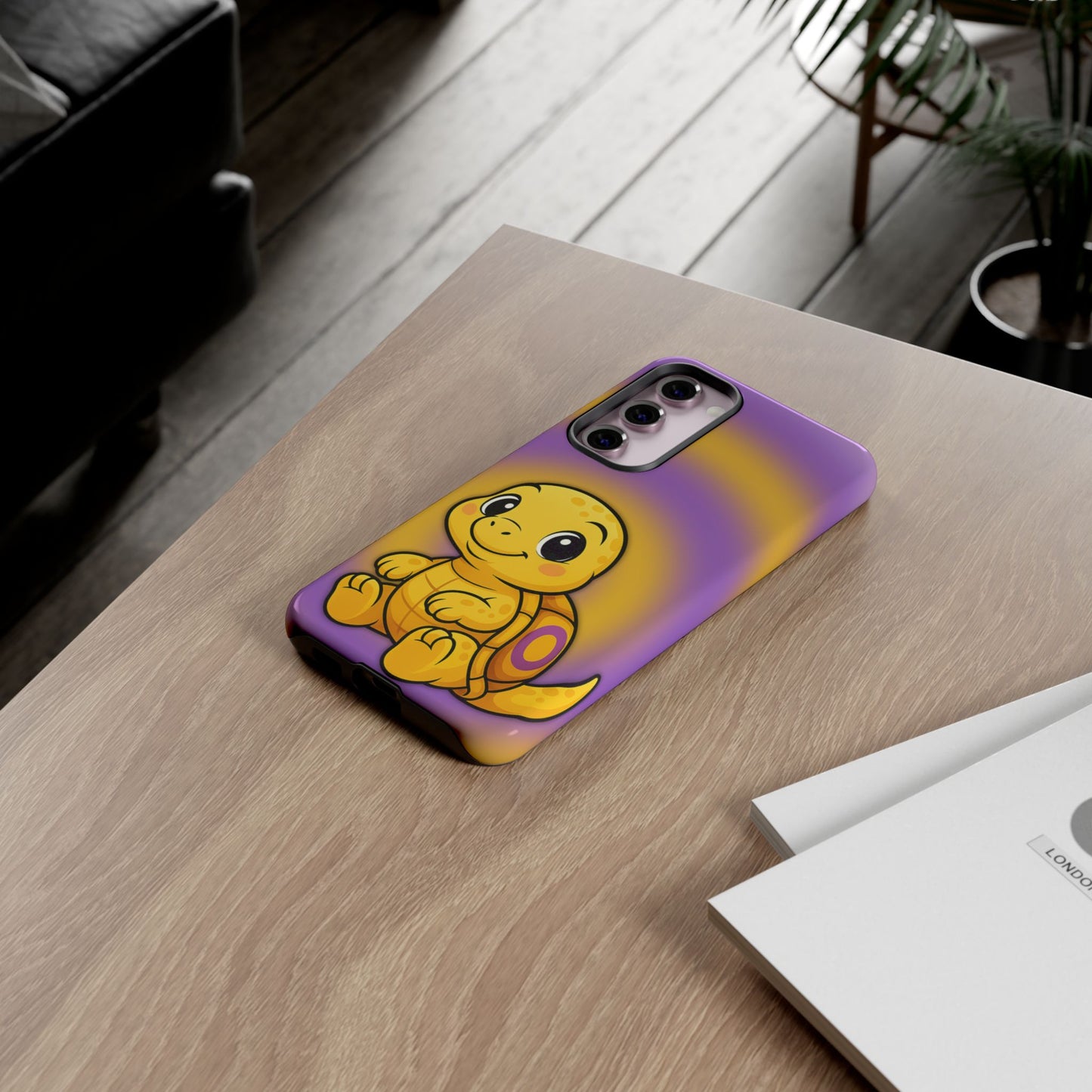 "intershell" – intersex pride turtle android tough phone case